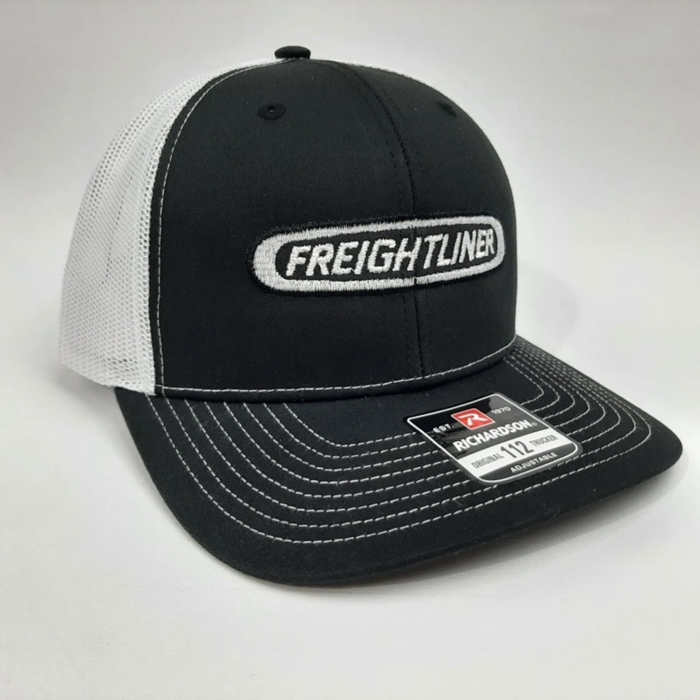 Richardson 112 Trucker Cap Hat Mesh Snapback Multicolor Freightliner Semi Truck
